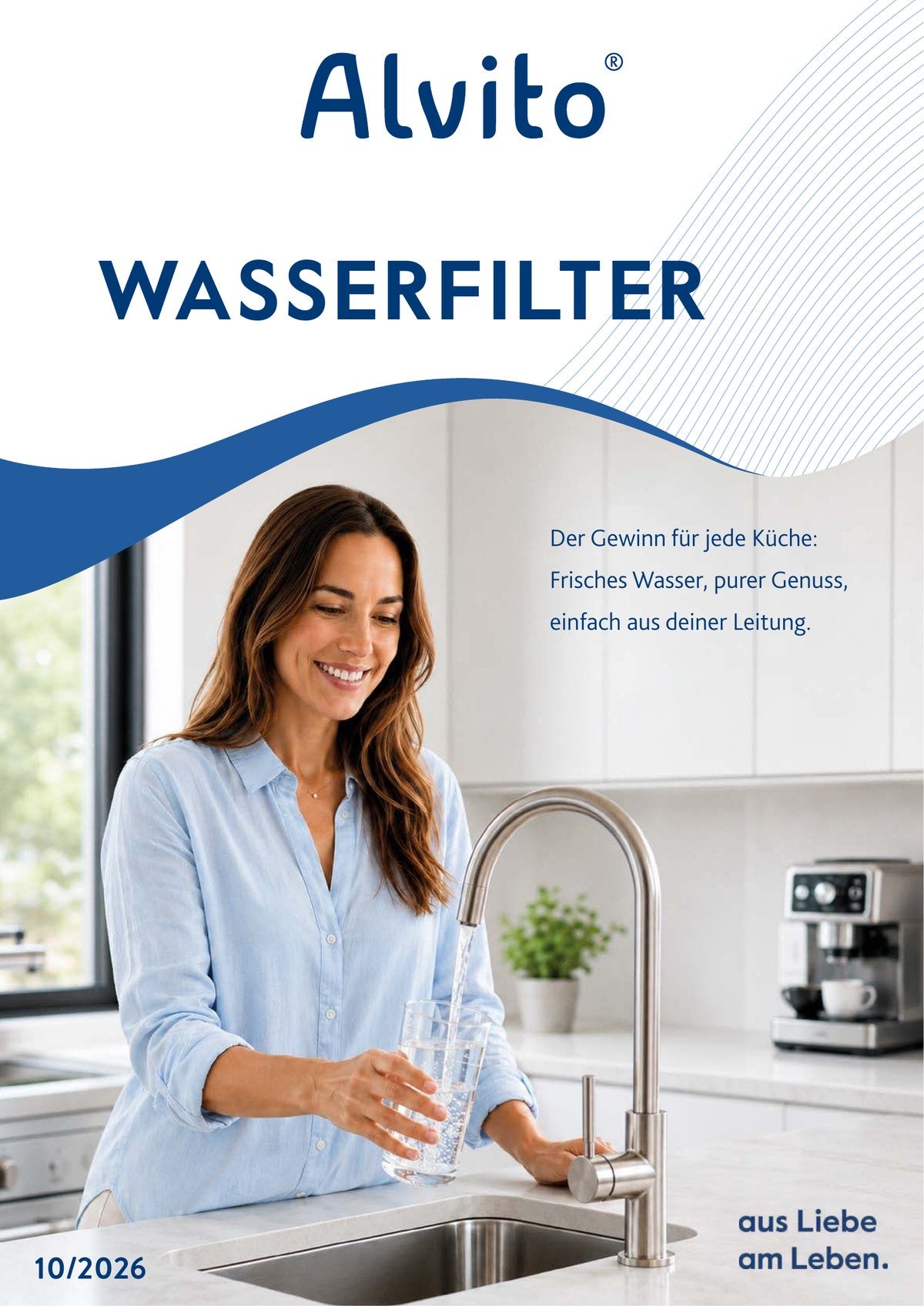 Titelblatt Alvito Wasserfilter-Prospekt, Ausgabe 10/26