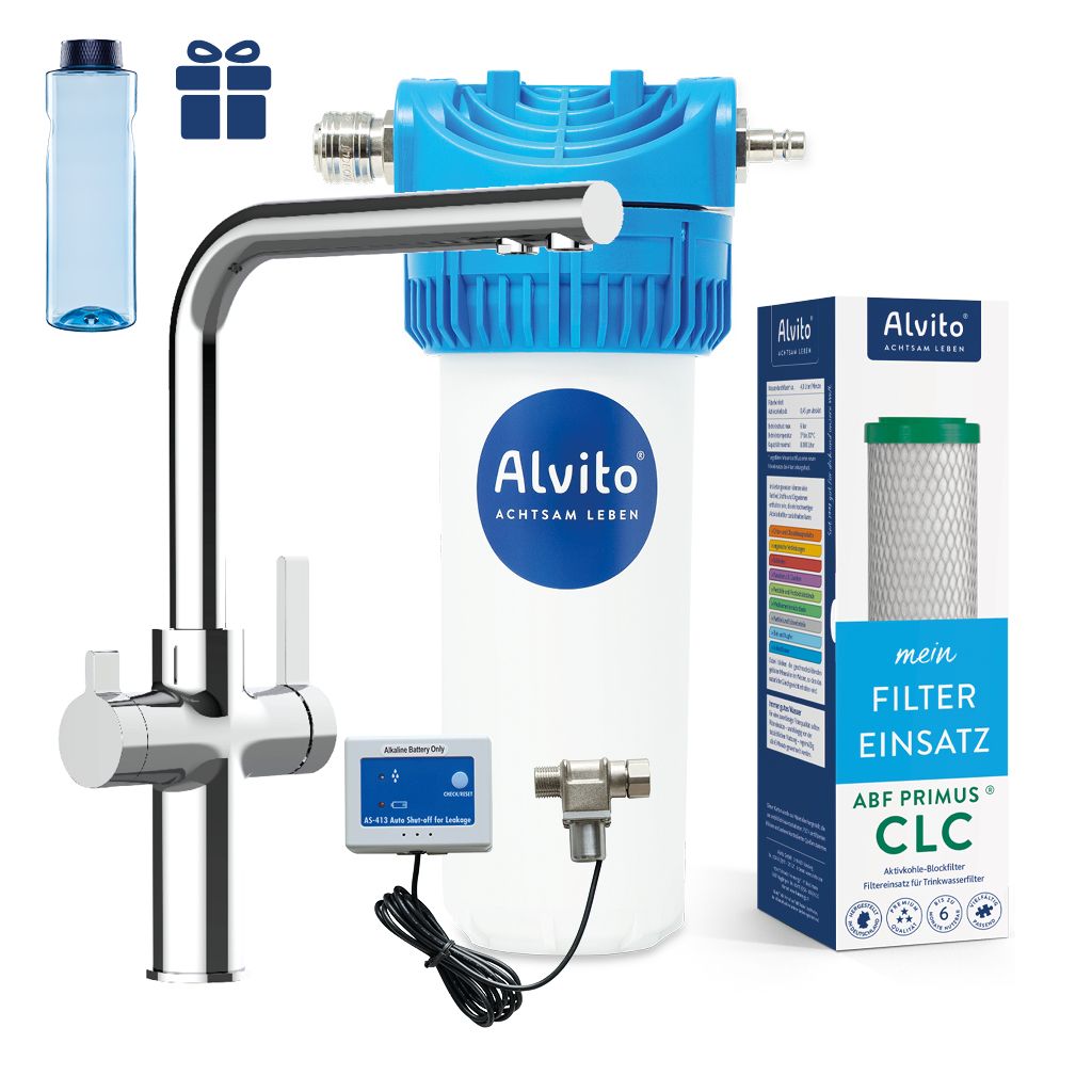 Alvito Untertisch-Wasserfilter-Set Integral Fresh