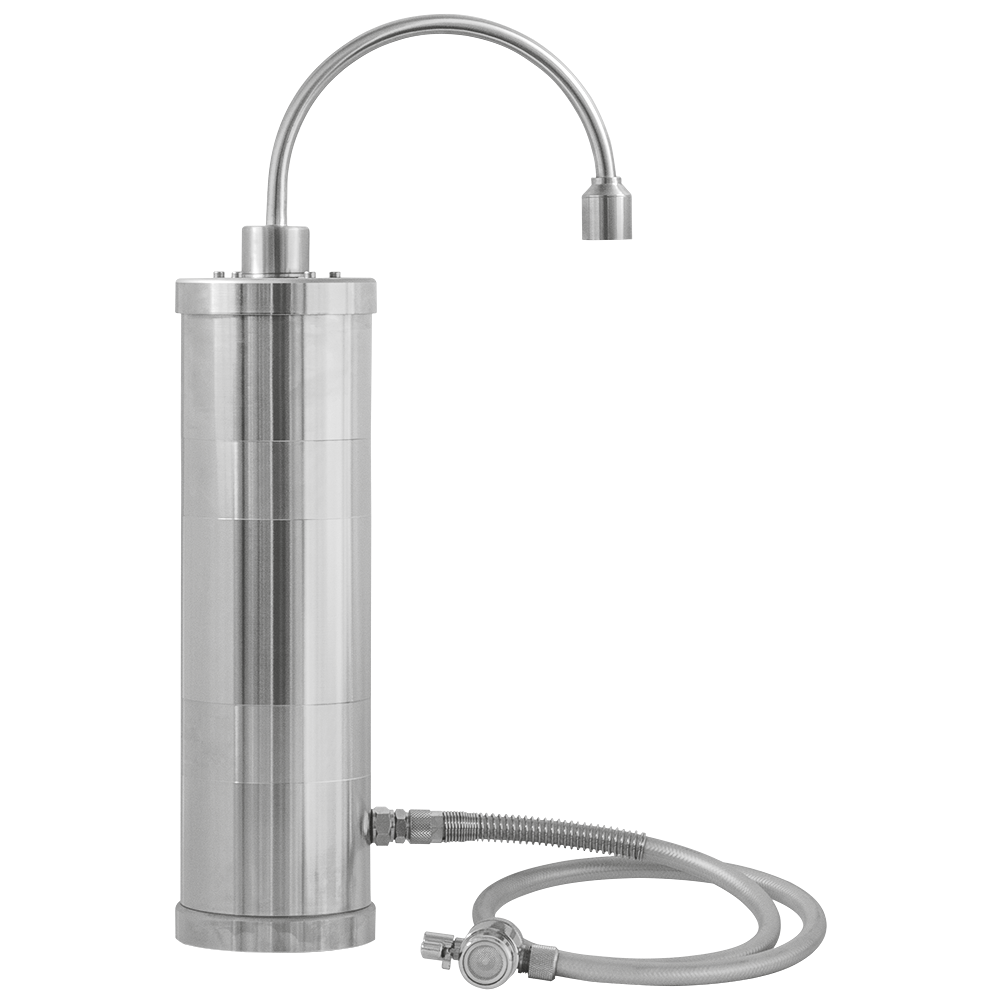 Carbonit SANUNO Inox Auftischfilter Edelstahl