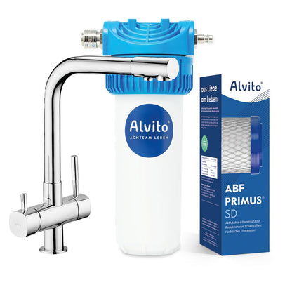 Alvito Untertisch-Wasserfilter-Set Integral