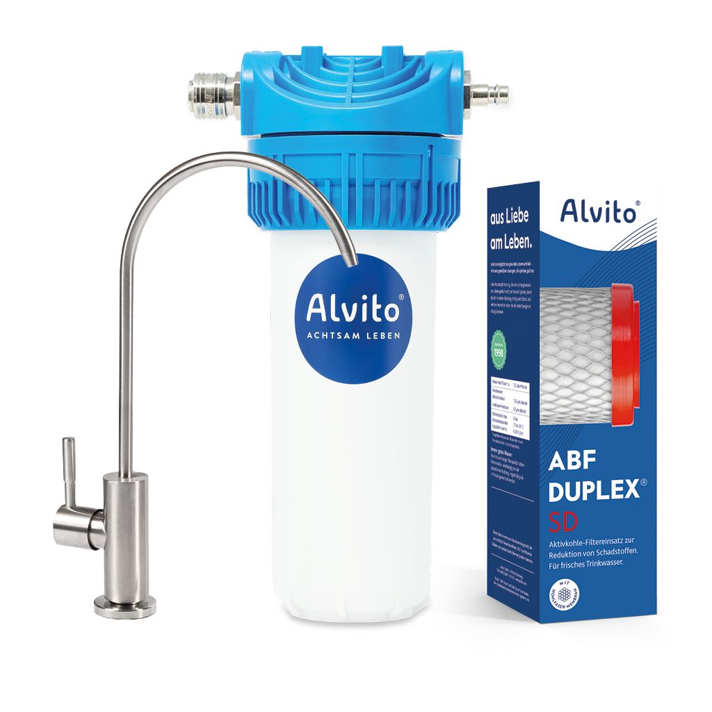 Alvito Untertisch-Wasserfilter-Set Split