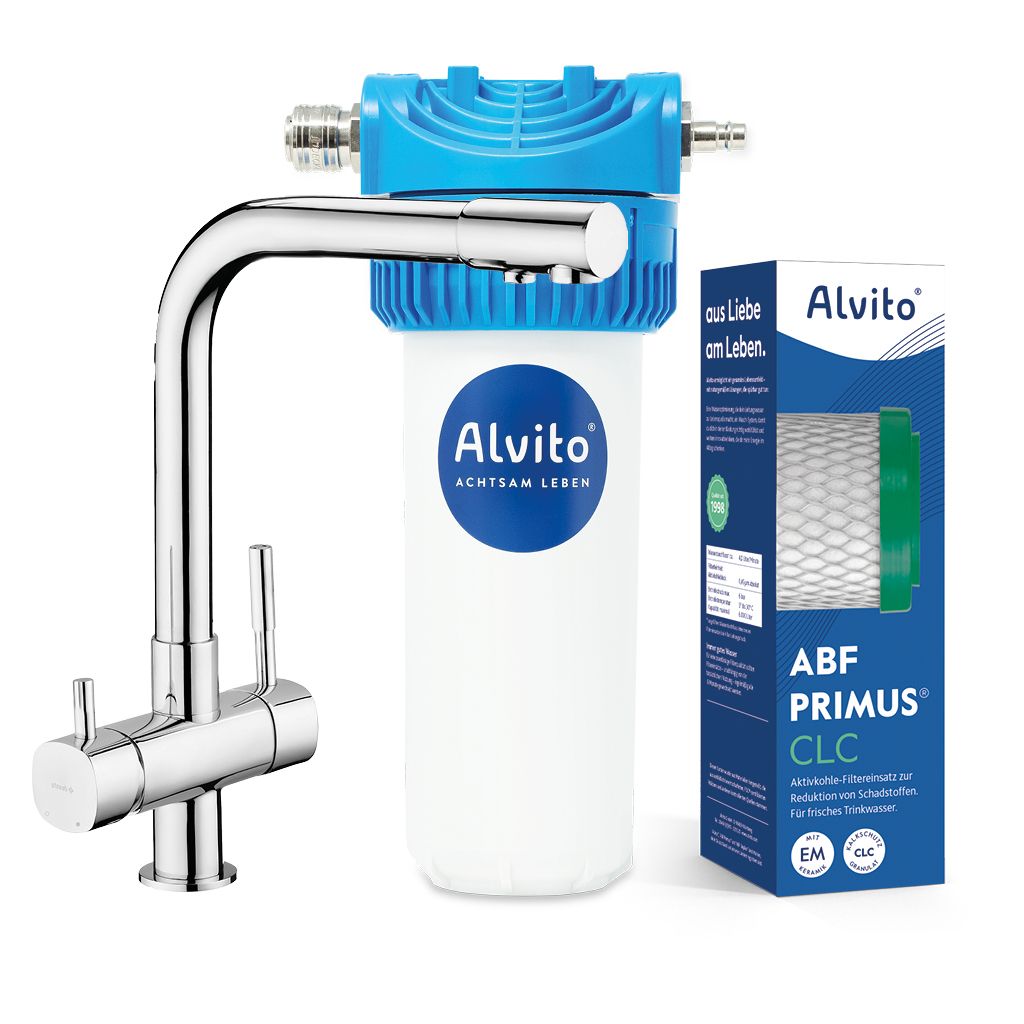 Alvito Untertisch-Wasserfilter-Set Integral