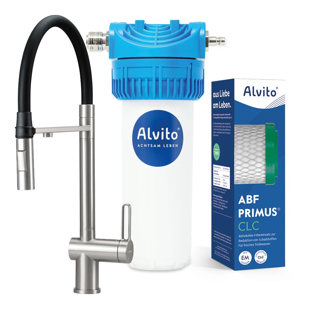 Alvito Untertisch-Wasserfilter-Set Integral