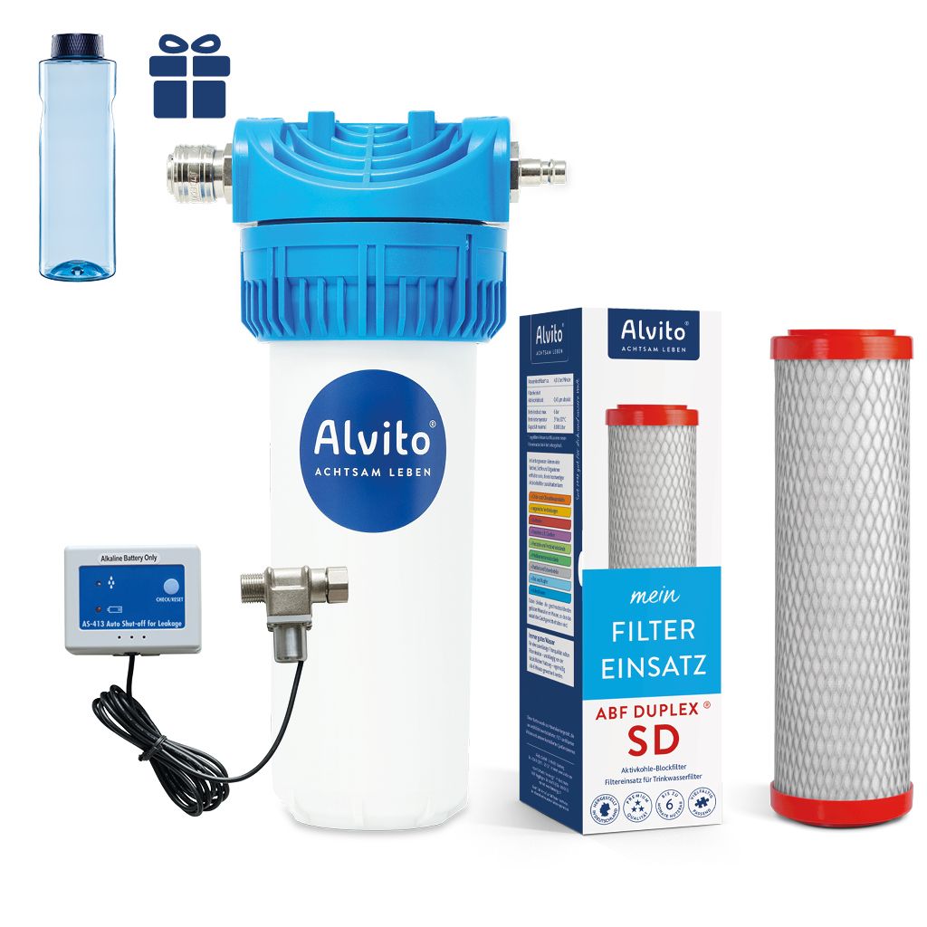 Alvito Untertisch-Wasserfilter-Set Smart Direct